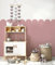 Ideal Stencils Pochoir mural à bord ondulé pour chambre d'enfant - Pour peindre toute la pièce avec un pochoir (taille XL - 12,5 x 100 cm)