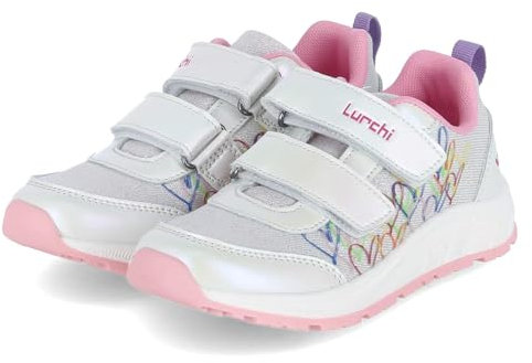 Lurchi 74L0203002 Sneaker, Silver Glitter, 30 EU