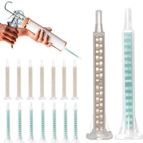 Buses De Mélange Époxy 50pcs Tube De Mélange Carré Mélangeurs Statiques Helix Tube De Mélange Statique FMA06-16 Pour Mélange d'Agitation Réorganisation D'Écoulement De Tuyau