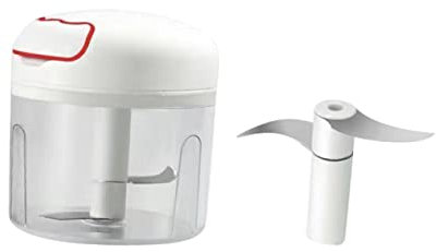 CIYODO Mini Hachoir Manuel Pour Et Fruits Pratique Avec Transparent Et Non-glissant