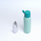 Tappwater ShowerPro Diamond y BottlePro - Filtro de Ducha con 4 etapas y tecnología KDF para Piel Suave y Pelo Fuerte + Botella Reutilizable con Filtro de Acero Inoxidable, Libre de BPA, 750ml