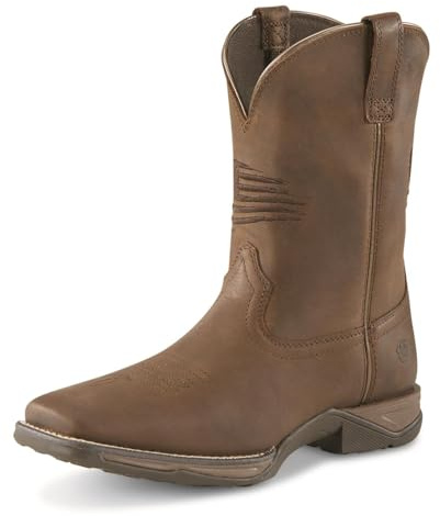 ARIAT Anthem Patriot Western Boot Distressed Brown 3.5