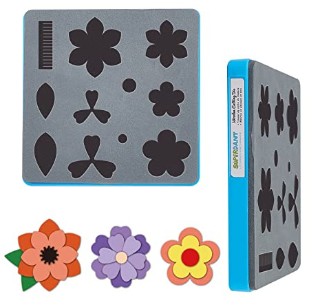 SUPERDANT Blomma läderskärning bröllop blomma matris trä stansning tyg skärform mall gör-det-själv scrapbooking hantverk album dekorativ prägling papper matris för korttillverkning