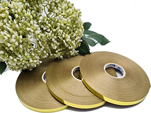 Metalliskt guld lockband metalliskt ballongband presentband för presenter presentförpackning blomsterhandlare hantverk födelsedag bröllopsfest dekoration veckat band 100 meter