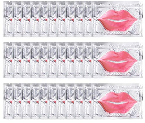 30 Mascarillas para Labios, Parches de Colágeno para Labios, Hidratantes y Reafirmantes, Humectan Eficazmente los Labios, Cuidado de Labios Cristalinos para Labios Agrietados,