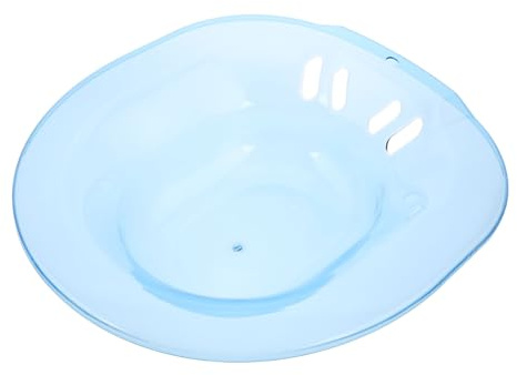 ADOCARN Bidé Baño De Asiento Para Mujeres Cuidado Posparto Bidé De Cadera Orificios De Drenaje Bandeja De Cuidados Para Inodoros Estándar
