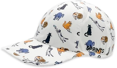 Sprints Race Day Performance Running Cap | The Lightweight, Quick Dry, Sport Hat, One Size, Unisex (Cats Since They Made Me)