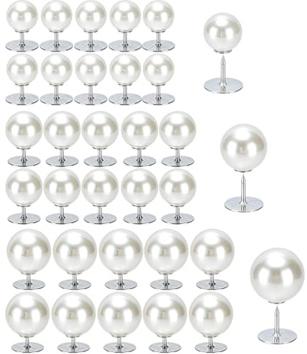 Botones de perlas sin coser, 30 unidades, broche, recortar, clips, camisas, cárdigans, blusa, botones extraíbles, botón vaquero, botón de repuesto para ropa, manualidades (10 mm, 12 mm, 14 mm, blanco)
