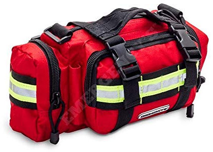 ELITE BAGS (Emergency's) - Hipster Hüfttasche | rot | kompakt und clever