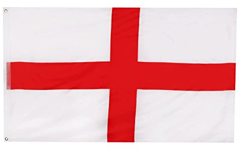 Toyland® 5ft x 3.3ft (152cm x 101cm) Extra Large St George England Flag Perfect For English Celebrations - Party Decorations - World Cup & Euros