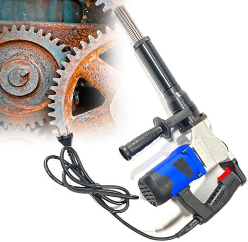 Escalador de aguja eléctrico, escalador de aguja con empuñadura de pistola de alta potencia de 1100 W, escalador de aguja de grado industrial, pistola removedora de óxido eléctrica de mano