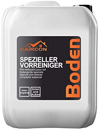 CAIRCON Nettoyant pour sol, façade, toiture - Préparation avant mise en peinture - Dégraissant pour béton - Anti-tache - 10L