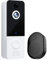 1080p HD Wireless WiFi Smart Video Doorbell with Chime Night Vision 2-Way Audio PIR Motion Detection Alert Remote Security Camera Waterproof Cloud Rechargeable Battery easy installation App Control