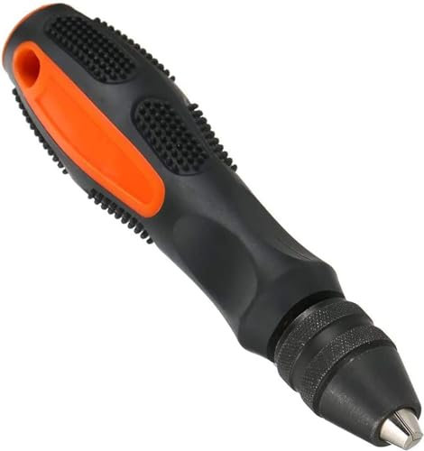 KEWAYO Trapano a mano mini da 0,5-8mm, Strumento Fine Pin Vise con mandrino morsa senza chiave