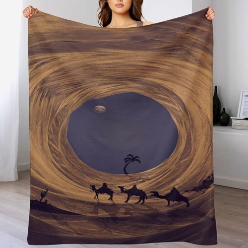 Mantas Cubre Sofas Animal Camello,Manta para Cama,Mantas Ligeras100% Flannel,Manta Pelo para Sofá Suave Cálido,Hipoalérgica,fácil De Limpiar （150×200cm）