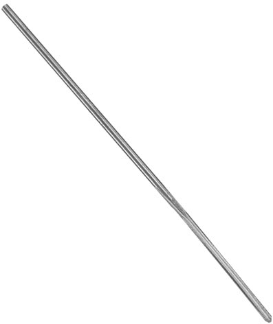 sourcing map Chucking Reamer 1mm H7 Solid Carbide Lathe Machine Reamer 3 Straight Flutes Straight Shank Milling Cutter Tool for Metal Wood Hole Reaming