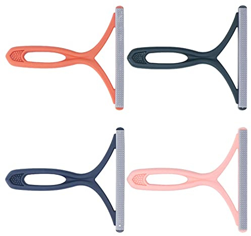 CHICIRIS Spazzola per Rasoio Lanugine Portatile Rimuovi Pelucchi per Abbigliamento DomesticoPulizia Tappeti per Abbigliamento, Divano, Letto, Seggiolino AutoRealizzato in Materiale ABS 4 Pezzi