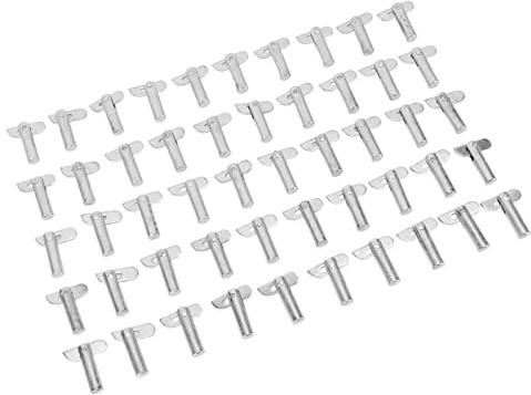 Sorandy Perni di Collegamento per Giunti per Impalcature Zincati Tassello per un Montaggio Facile e Flessibile, 50 Pezzi 12x45 Mm per Operai Edili di Impalcature