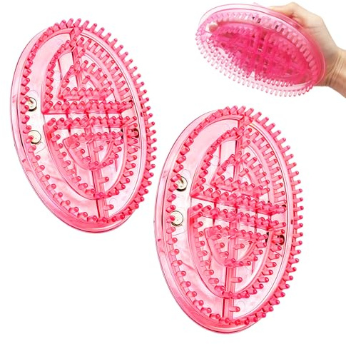 2 Cepillos de Masaje Corporal Profesional,Cepillo de masaje