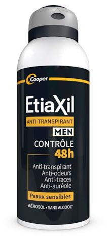 Etiaxil déodorant men anti-transpirant contrôle 48h 150ml