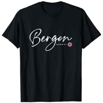 Bergen, Norvège T-Shirt