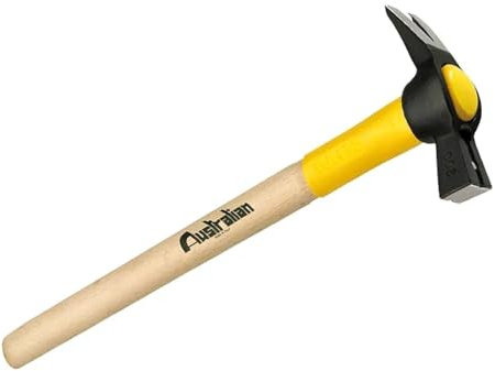 La zappa Marteau de charpentier avec aimant et poignée robuste en bois Mix (250 gr/450 mm)