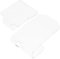 Healeved 4sets Nail Color Tte Palette Mixing Tray Diy Makeup Palette for Eyeshadow Acrylic Nail Art Cosmetic Palette 2pcs*4