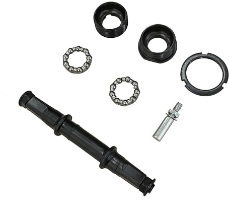 CDHPOWER Bicycle Bottom Bracket Crank Axle Set, Bottom Bracket Axle Square Taper for Mountain Bike (5S)