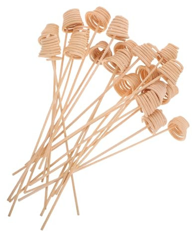 MAGICLULU 20piezas Varillas Aromáticas De Caña Ondulada De Ratán Difusores De Repuesto para Decoración Hogar y Oficina