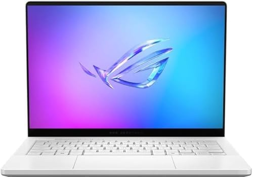 ASUS ROG Zephyrus G14 14 3K OLED 120Hz Gaming Laptop Copilot+ PC AMD Ryzen AI 9 HX 370 RTX 5080 32GB RAM 2TB SSD Platinum White