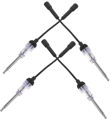 Ciieeo 4pièces Testeur Étincelles pour Bougies Allumage Outil de Test de Circuit Allumage pour Petits Moteurs et Voitures Détecteur de Diagnostic Induit