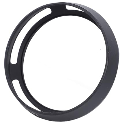 XUMIUZIY Metall Motljusskydd, Invändig Icke-reflekterande Matt Finish för FE 35 Mm F2.8 DSC RX1R RX1 RX1R II M2 Kamera, med Skydd Mot Damm och Sandregn, Minimerar Ströljus