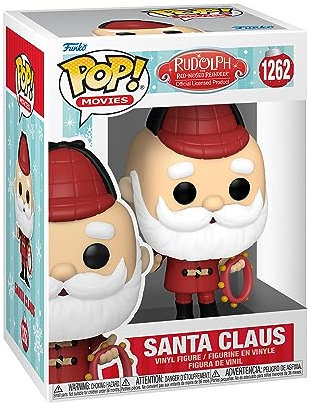 Funko POP! Movies: Rudolph - Santa Claus - (off Season) - Rudolph the Red-Nosed Reindeer - Collectable Vinyl Figure - Gift Idea - Official Merchandise - Toys for Kids & Adults - Movies Fans