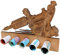 Geldgeschenk Verpackung - originelles Holz Geldgeschenk - Geschenkidee für Männer und Frauen zum Geburtstag (Tattoo/Tattoowierung)