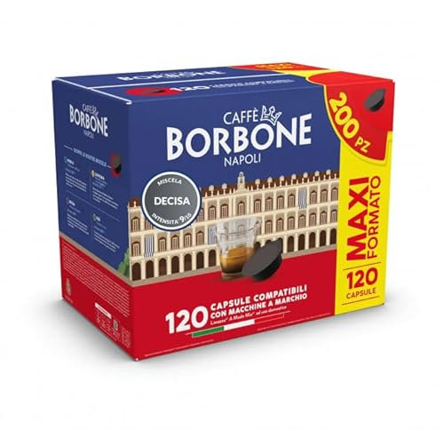 Caffe Borbone 200 Capsule Caffe Compatibile A Modo Mio Miscela Decisa