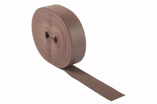COVER IT Marrone Rotolo Frangivista da Esterno 4,7cmx98m - Frangivista per Recinzione Giardino Peso Base 150 g/m2 - Strisce Frangivista PVC - Ombreggiante per Recinzione