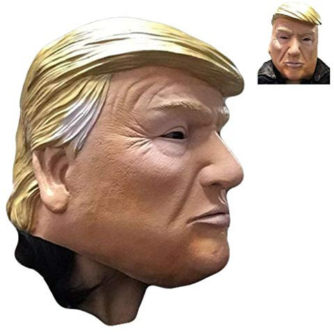 Rubber Johnnies Donald Trump Latex MASK, Billionaire, American US President, Politician, Businessman, Fancy Dress
