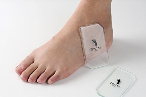 Heel Callus Remover Keratin Removal Foot Care Scraper Bebe Foot Glass