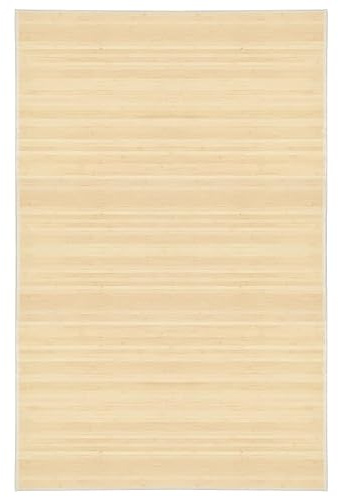 vidaXL Teppich Bambus 100x160cm Wohnzimmer Läufer Bambusteppich Bambusmatte