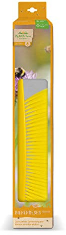 My Little Farm Bienenbesen Professional, Abkehrbesen für Imker, weiche Borsten zur sanften Bienenentfernung, Abkehrbreite von etwa 31 cm, ergonomischer Griff aus stabilem Kunststoff