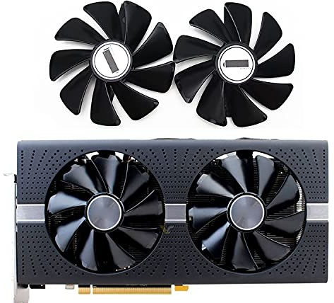 Dotodo CF1015H12D Ventole Scheda Grafica GPU Cooler Per Sapphire Radeon RX 470 480 580 570 NITRO Edizione Mineraria RX580 RX480 Gaming Scheda Video Ventola di Raffreddamento