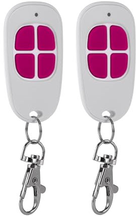 2 x AAM0121 AAM0135 AAM0133 Télécommande Motorisation Portail Portes de Garage 4-Canaux 433,92MHz Garantie de 3 Ans