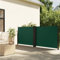 ShGaxin Seitenmarkise Dunkelgrün 140x1200 cm, Sichtschutz Terrasse, Windschutz Balkon, Vertikalmarkise, Balkon Seitensichtschutz, Balkon Sonnenschutz - 4004815