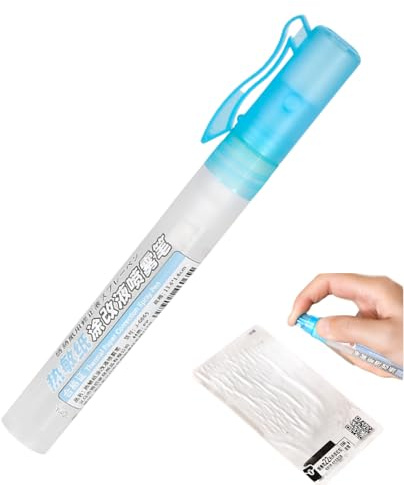 Termisk pappersintegritetsradergummi, snabbtorkande, 10 ml, papper korrigering vätskepenna, sekretessskyddssprej, kompakt, för dokument, etiketter