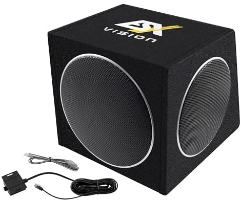 ESX V1000A - 25 cm (10”) Aktiv-Subwoofer-System mit Dual-Passivmembran 20 cm (8) | Vision Serie