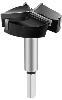 Forstner - Punta per trapano da 55 mm, 3 punte Forstner, per legno, testa di fresa, per legno, legno duro