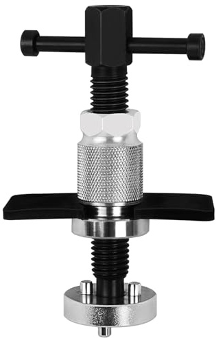 MuHize Caliper Piston Compressor Tool (Upgraded) - Universal Rear Brake Caliper Tool for Disc Pad Replacement on Ford/Toyota/Honda Cars - Ergonomic Right-Handle Design
