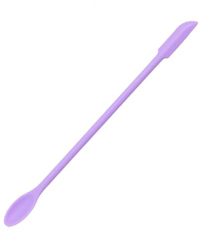 M-ini - Spatola in silicone – Spatola raschiatore per barattoli | Set di raschietti per barattoli M-ini | Raschietto in silicone | Cucchiaio e raschietto in silicone a doppia faccia | Utensili da