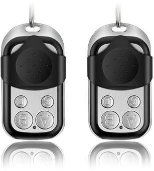 Commutateur ouvre-porte intelligent APP télécommande for porte de Garage support Alexa Echo Google Home EWelink contrôle + RF 433 MHz(2pcs Without battery-01)