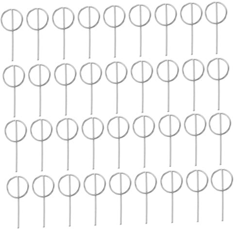 HOMSFOU Lot de 100 Aiguilles D'Éjection pour Carte Sim Outil Universel pour Retirer La Carte Sim en Acier Inoxydable Argenté